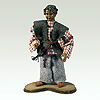 Junge stehend schwarz 22 cm