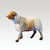 Schaf stehend Blick nach links 22 cm