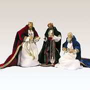 Heilige Drei Könige, kompletter Satz 22 cm