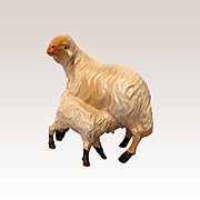 Schaf mit Lamm 22 cm