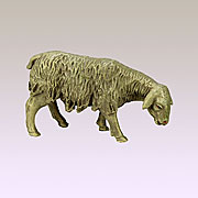 Schaf stehend Blick rechts für Figuren 25 - 30 cm
