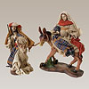 Maria und Josef auf Herbergssuche 15 cm