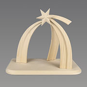 ROWI Krippenstall ohne Beleuchtung