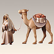 Krippenfigur · Kamelgruppe stehend 3-tlg. Nr. 800KAS
