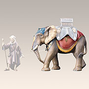 Elefant stehend