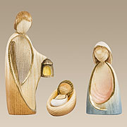 Krippenfigur · Heilige Familie 3-teilig Nr. FAB440080