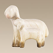 Krippenfigur · Schaf stehend mit Lamm Nr. FAB4414-15