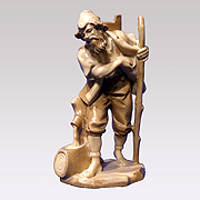 Krippenfigur · Alpenkrippe mfg. 14 cm Nr. 4027