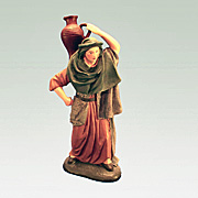 Krippenfigur · Hirte mit Krug auf seiner Schulter Nr. 28009-1