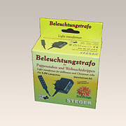 Krippenzubehör · Ruhelichttrafo 3,5 Volt/LED Nr. 19873