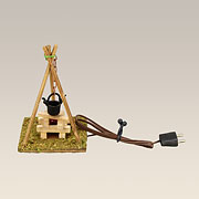 Vergrößern Mini-Lagerfeuer 4×4×6 cm
