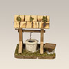 Vergrößern Ziehbrunnen mit Dach 13×10×14 cm
