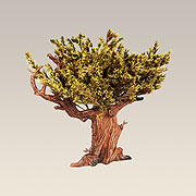 Krippenzubehör · Baum mit grünen Blättern mittelgroß Nr. 210300