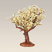 Krippenzubehör · Baum mit Blüten klein Nr. 21032