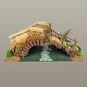 Vergrößern Große Brücke aus Kork am Fluss