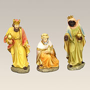 Satz Krippenfiguren Heilige Drei Könige