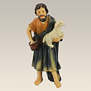 Polyresinfiguren · Hirte mit Schaf Nr. 16508/11