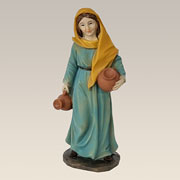 Polyresinfiguren · Hirtin mit Krügen Nr. 22100