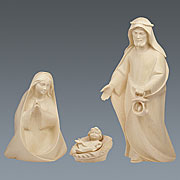 Krippenfiguren · Heilige Familie 4-teilig Nr. 900FAMNAT-12