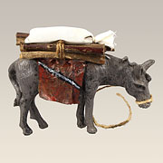 Krippentiere · Esel mit Gepäck Nr. 20984/2