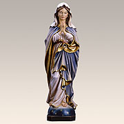 Krippenzubehör · Madonna Immaculata be­tend col. Nr. 050000 25 cm