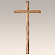 Krippenzubehör · Holzkreuz Balken gerade 23 × 12 cm Nr. 44000