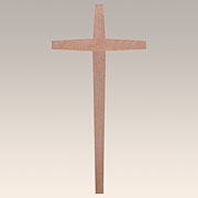 Krippenzubehör · Holzkreuz modern Balken gerade 46 x 24 cm Nr. 44006