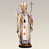 Statue Papst Johannes Paul II. coloriert
