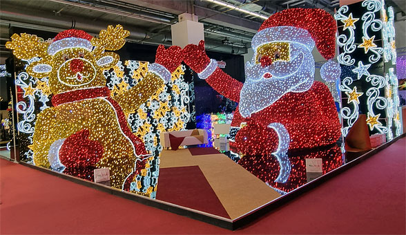 Illumination auf der Christmasworld 2023 Illumination