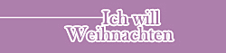 Ich will Weihnachten