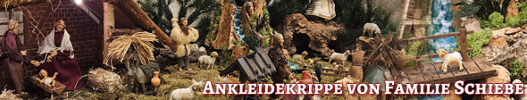 Krippenprojekt Familie Schiebe