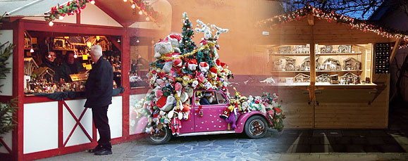 Weihnachten mal anders, VW fotografiert von Klaus Klütsch auf seiner Reise entlang der Panamericana Weihnachten in Euskirchen und Mexiko